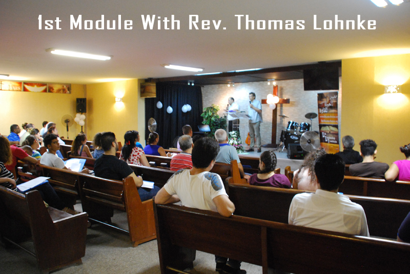 1st Module with Rev Thomas Lohnke
