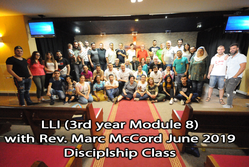 3rd year Module 8 Disciplship Class June 2019