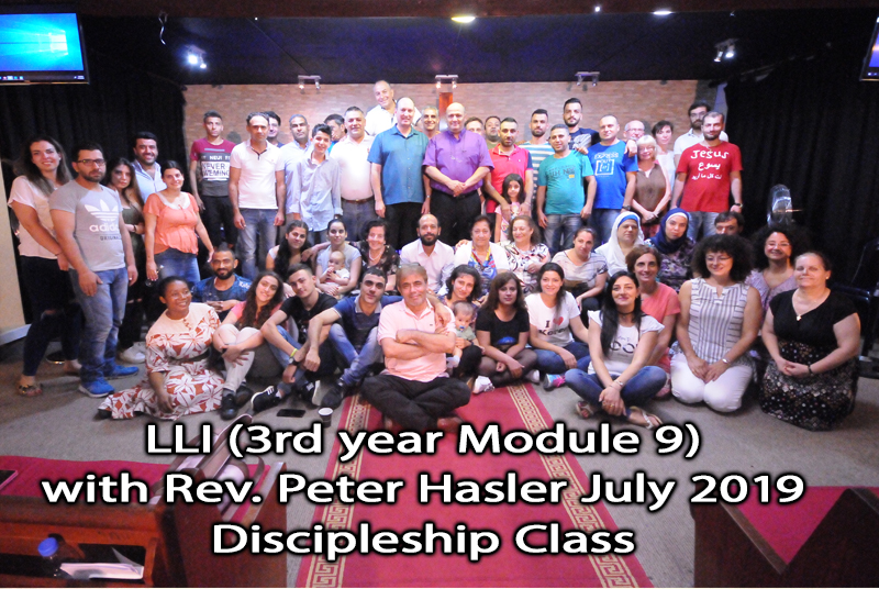 3rd year Module 9 Disciplship Class July 2019