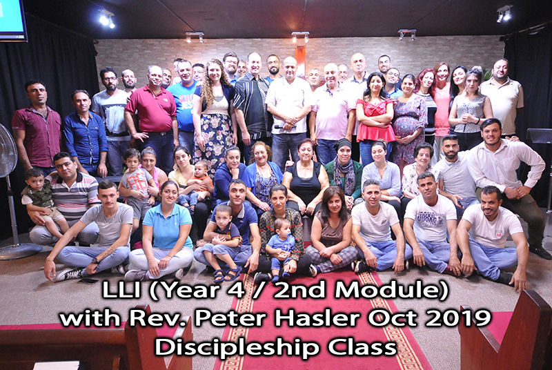 Module 2 Oct 2019 Rev. Peter Hasler Disciplship class